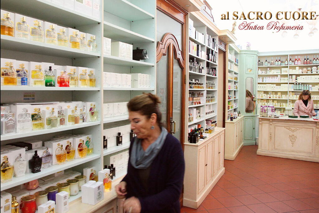 The Puredistance exclusive Perfume collection at Antica Profumeria al Sacro Cuore in Bologna