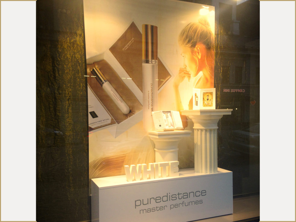 puredistance master perfumes white window store