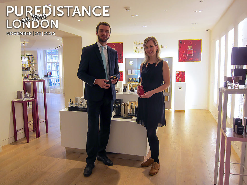 puredistance nele tammiste at fortnum & mason in london