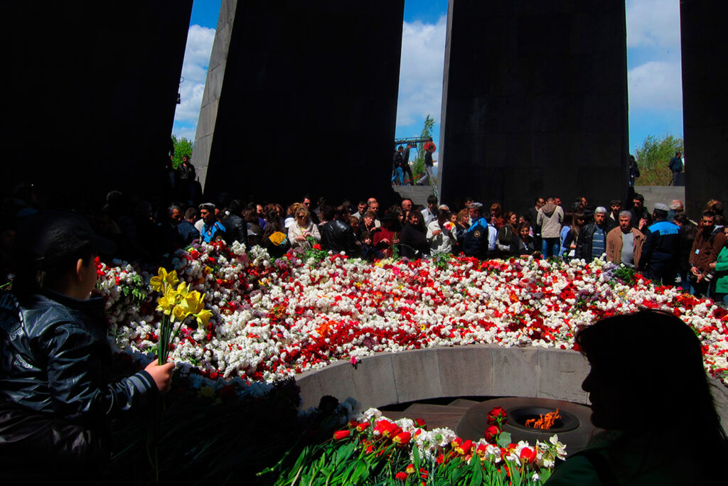 Remembrance day Yerevan Armenia